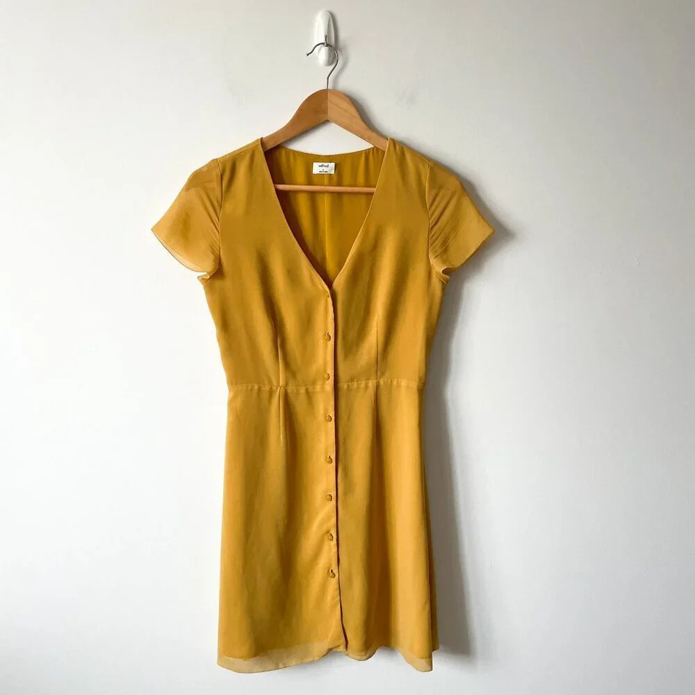 Aritzia Wilfred Nazaire Button Down Flutter Sleev… - image 4